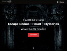 Tablet Screenshot of castleofchaos.com